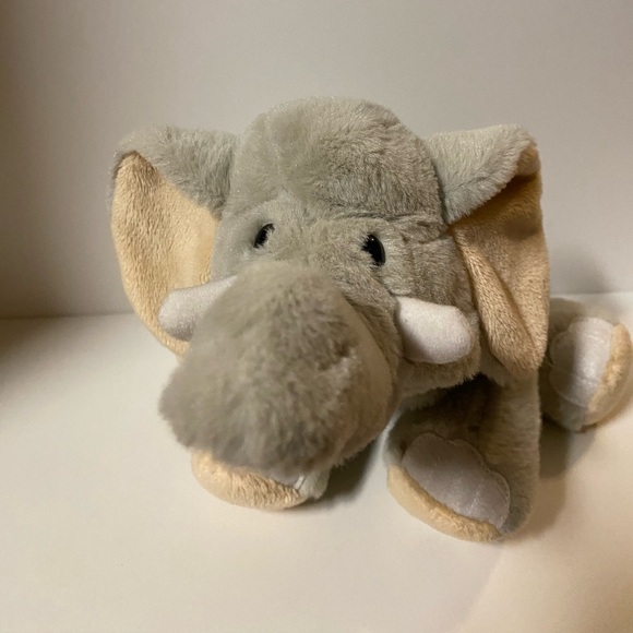 GANZ Webkinz Velvety Elephant Plush 6 inch Grey Stuffed Animal Toy - Picture 4 of 11
